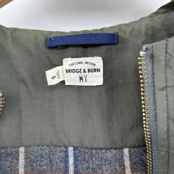 Bridge & Burn Warbler Jacket w/Hood Women's Size S Outdoor Preppy - Picture 9 of 16